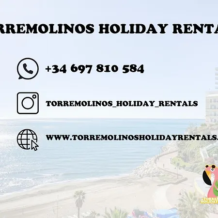 Casa Lola - Beachfront, Sea View & Parking Apartment Torremolinos